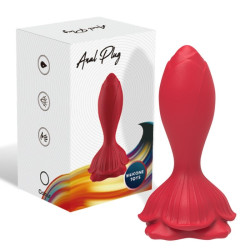 AnalTech Plug Vibrant ROSES PETALS 7 x 3cm